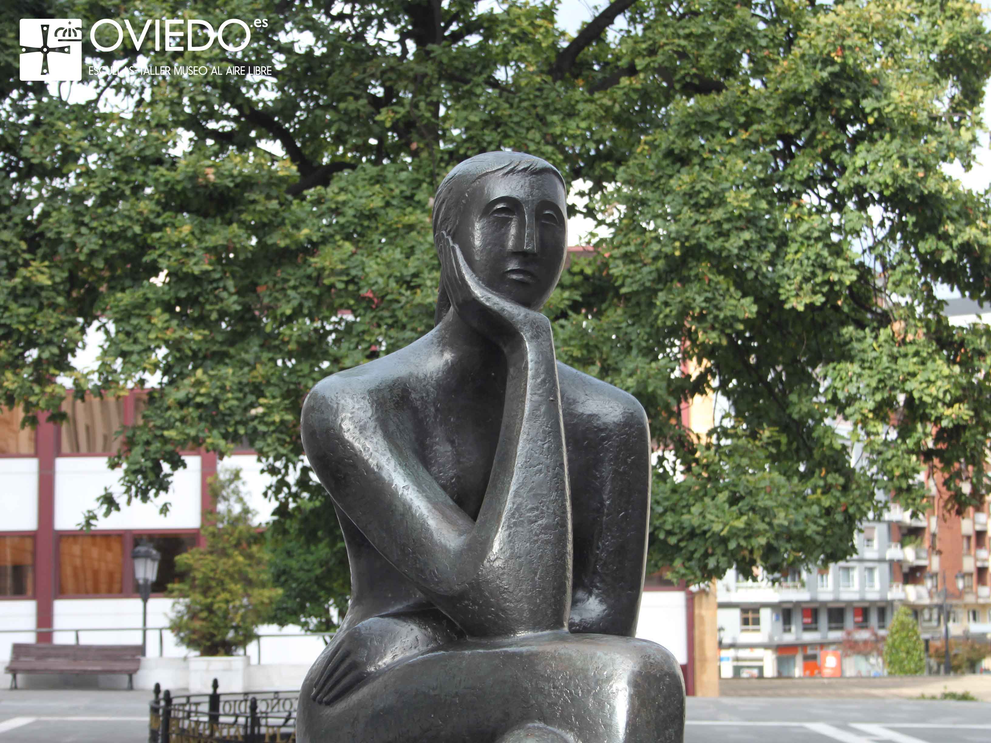 Escultura La Pensadora